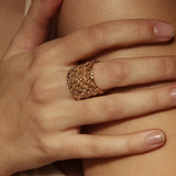 Gasometro Ring Gold