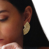 Pantheon Earrings Gold