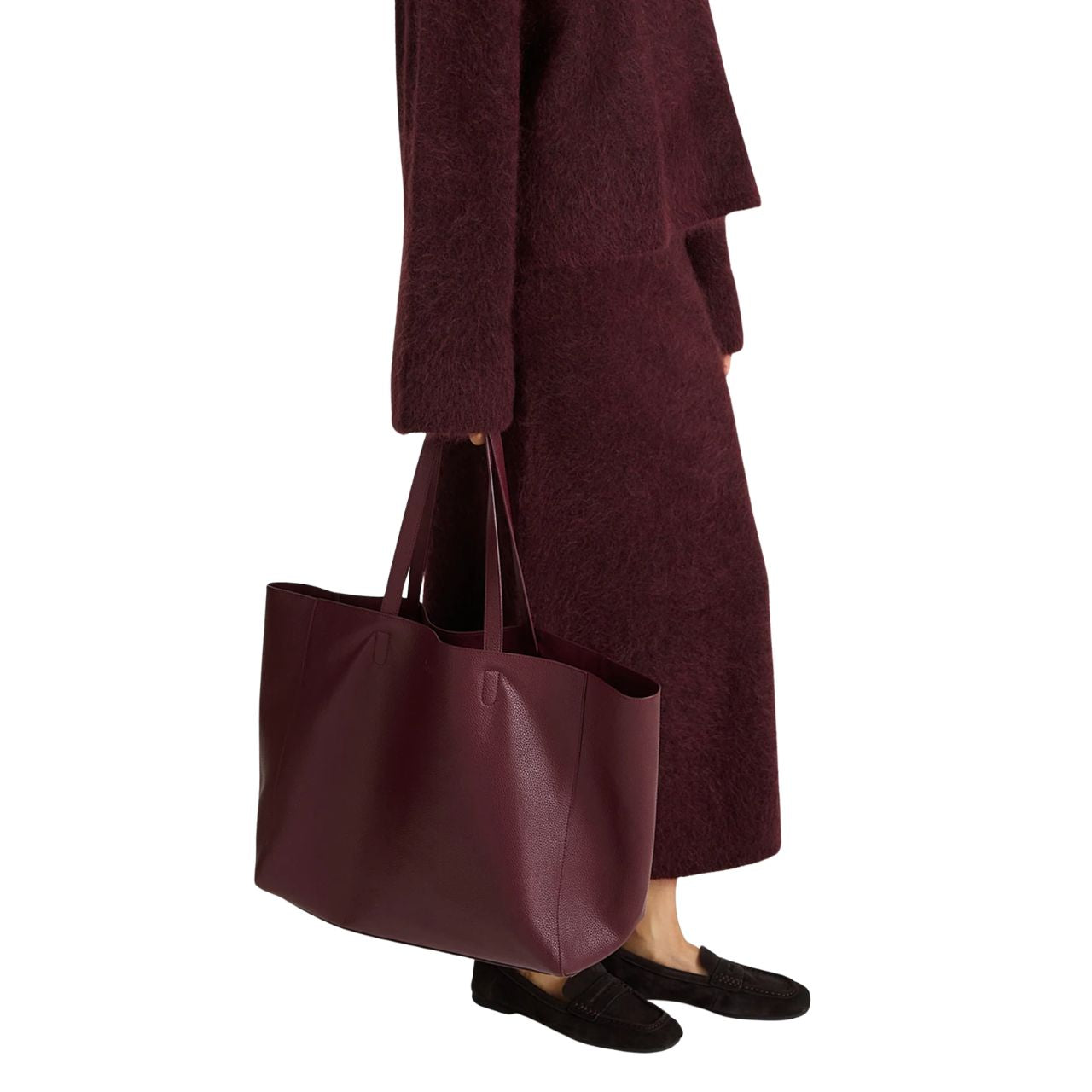 Yacht Bag Grain Burgundy