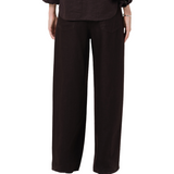 Brynn Choco Linen Trousers