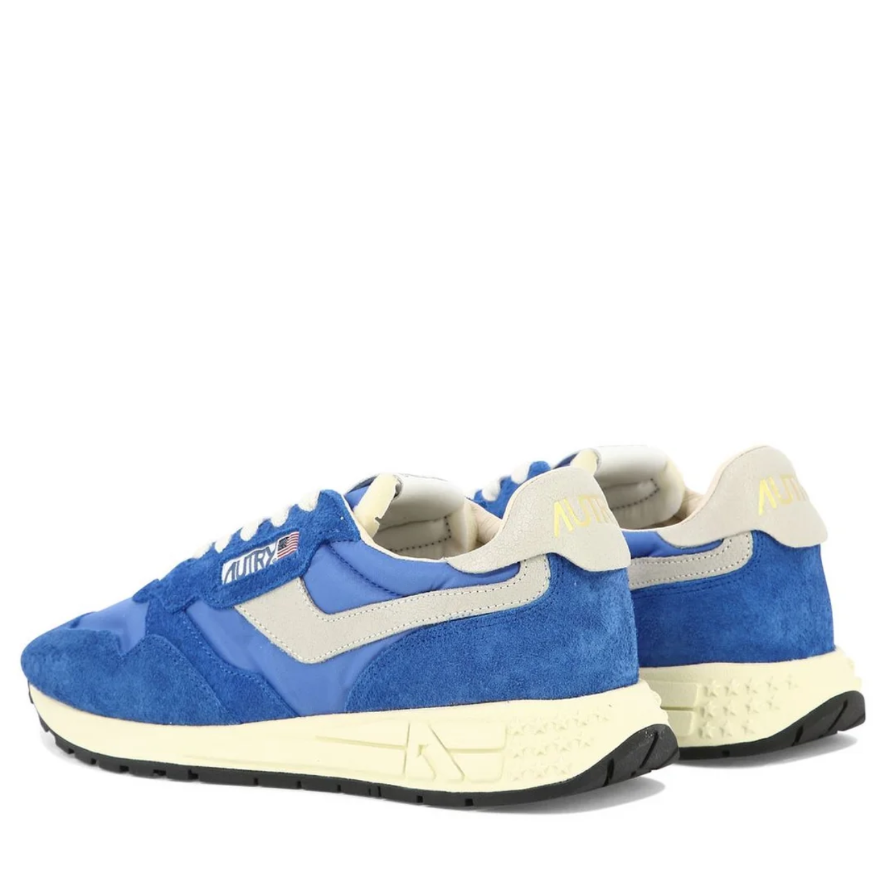 Reelwind White Blue Trainers