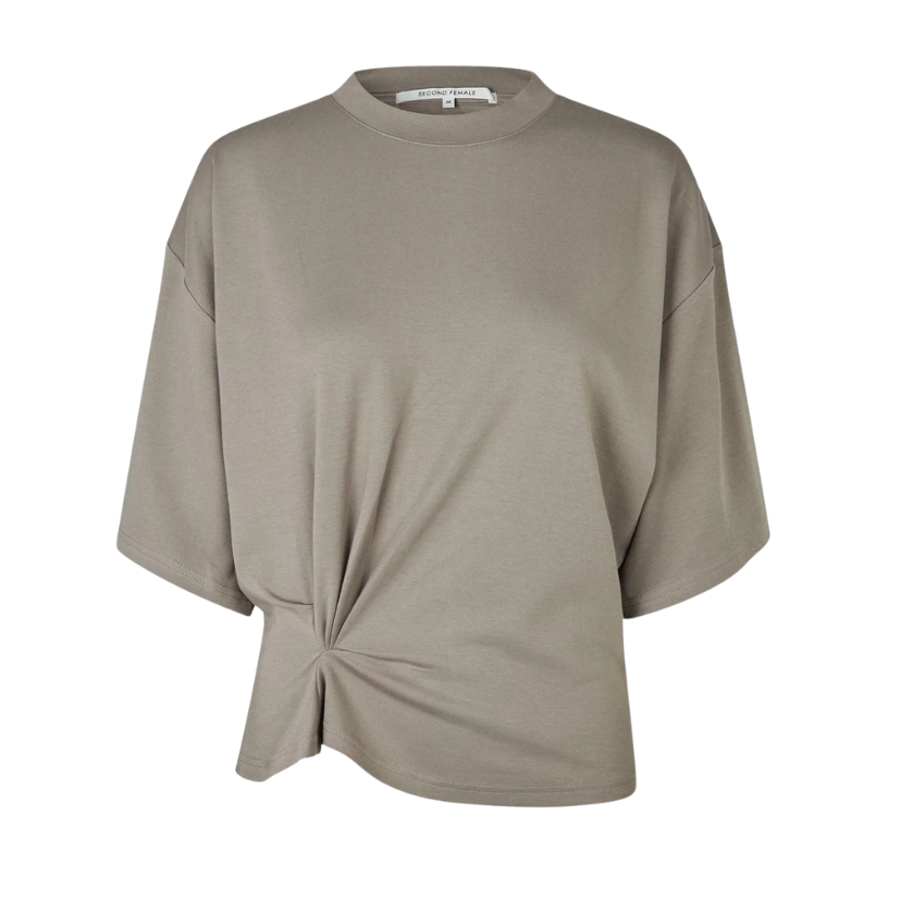 Missouri Draped Tee Quarry