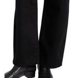 The Bow Crop Black Jeans