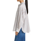 Jansell Shirt Taupe Stripe