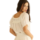 Frances Top Salt Lace