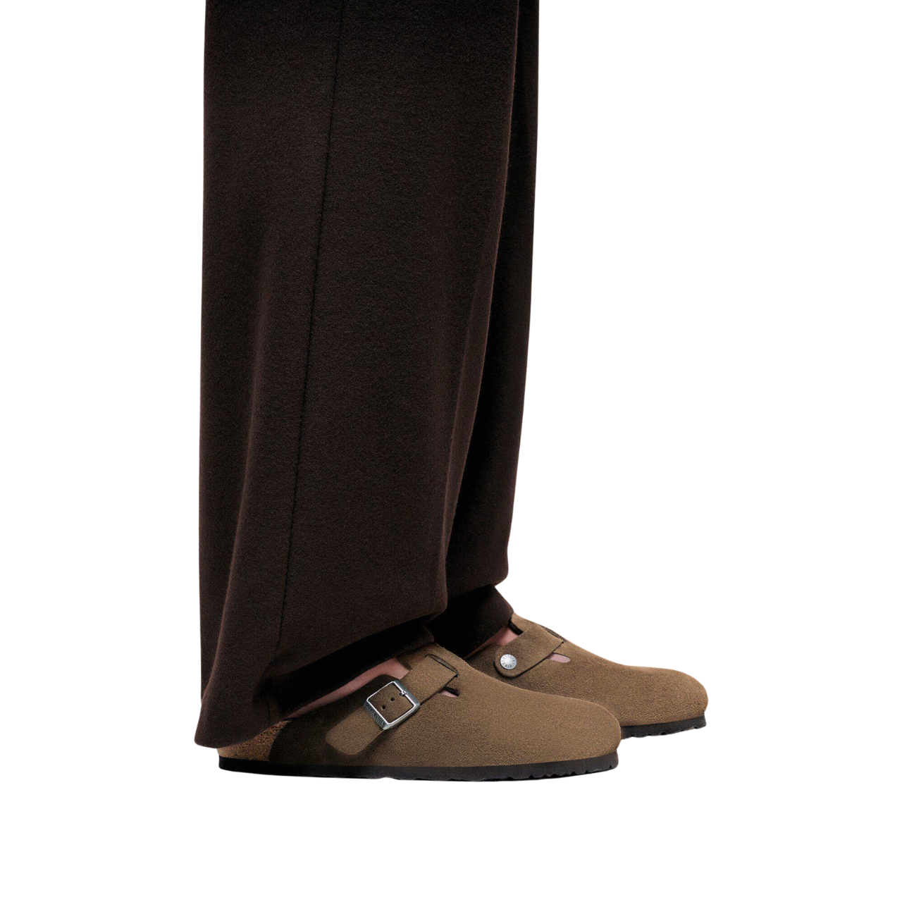 Boston Soft Footbed Clogs Dark Tea