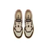 Medalist Low Silver Mustang Trainers