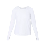 Breathe Easy L/S Top White