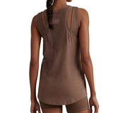 Dayna Seamless Tank Quartz