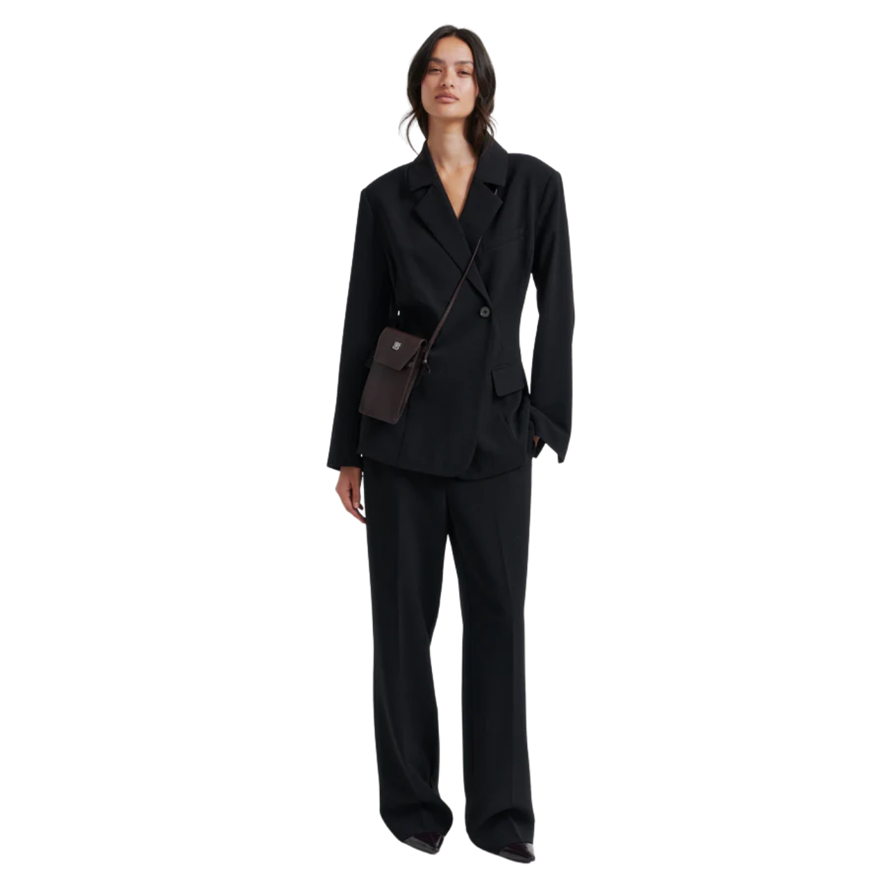 Fique Fitted Blazer Black
