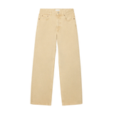 Baggy Fit Denim Beige Jeans