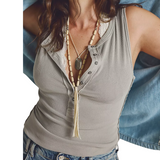 Jamie Henley Tank Quiet Grey