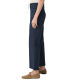 Ari Waistband Tie Pants Vintage Navy