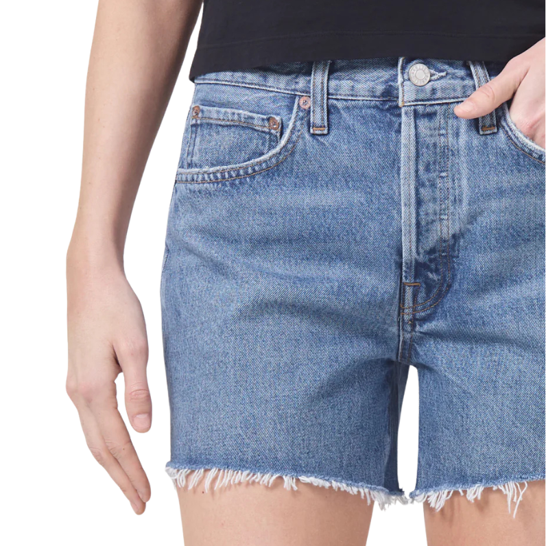 Parker Long Denim Shorts