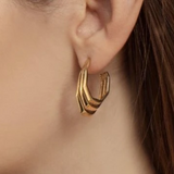 Spanish Steps Earrings Gold