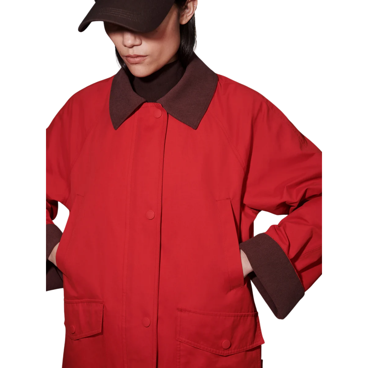 Rylan Jacket Washed Red