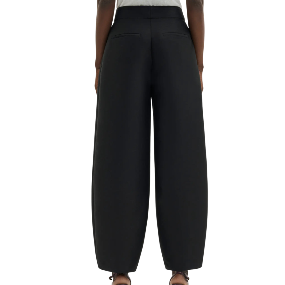 Smilla Barrel Leg Trousers Black