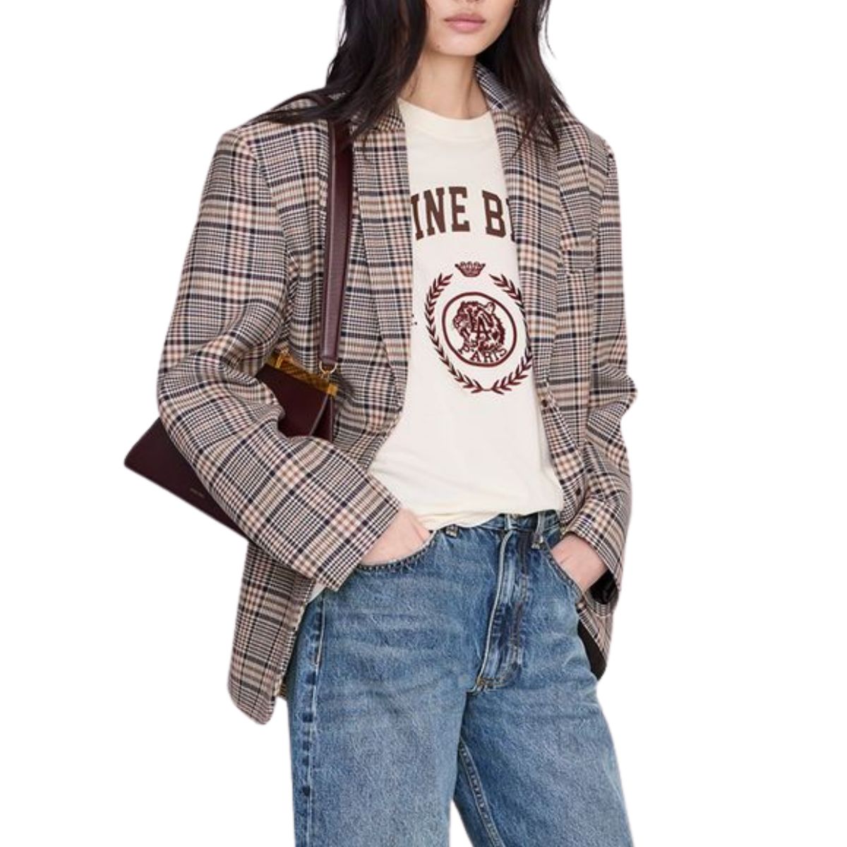 Jaylin Tee Collegiate Cream
