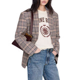 Jaylin Tee Collegiate Cream