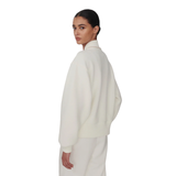 Klaudia Fleece Jacket Egret