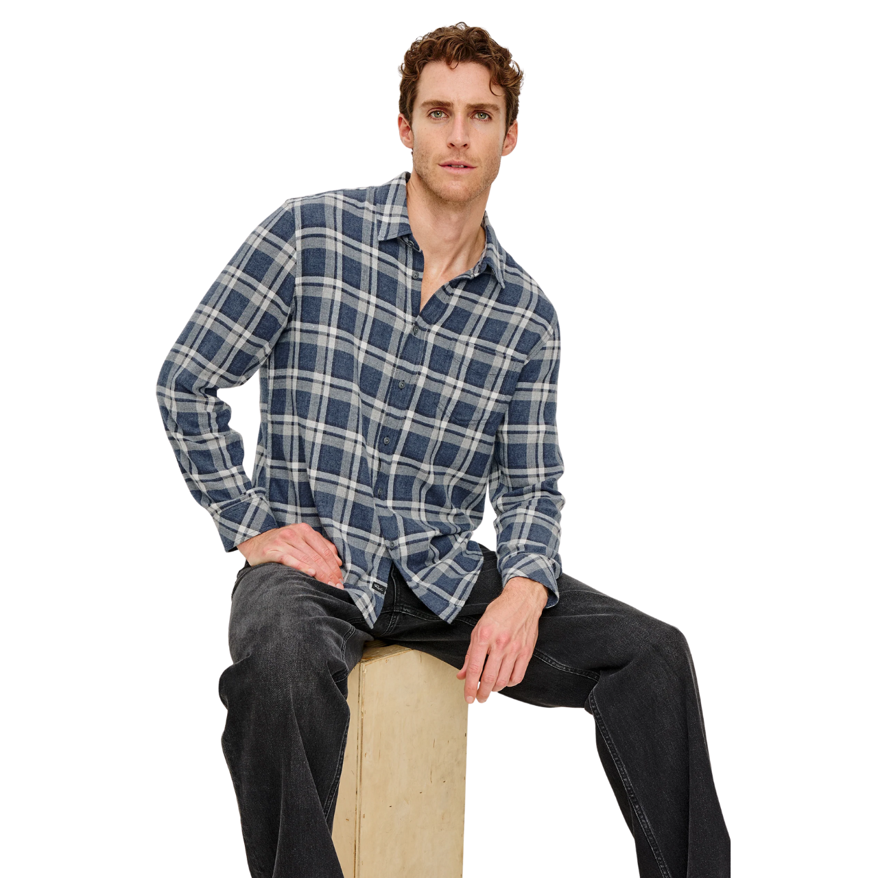Lennox Men's Shirt Nocturne Shimmer