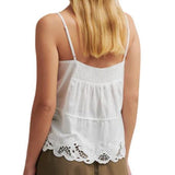 Shia Strap Top White