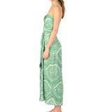 Collina Long Sage Dress