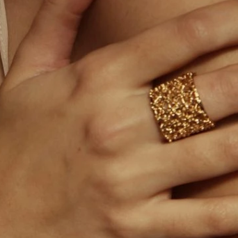 Gasometro Ring Gold