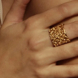Gasometro Ring Gold