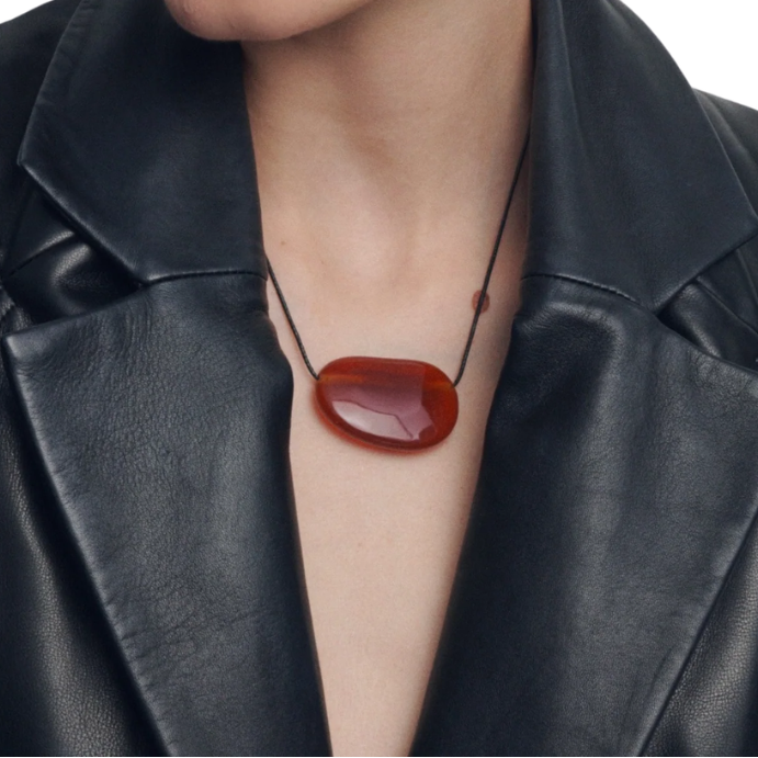Julia Necklace Red/Black