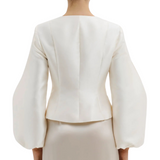 Vendela Balloon Sleeve Blouse Ivory