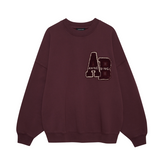 Miles Sweatshirt Letterman Fig