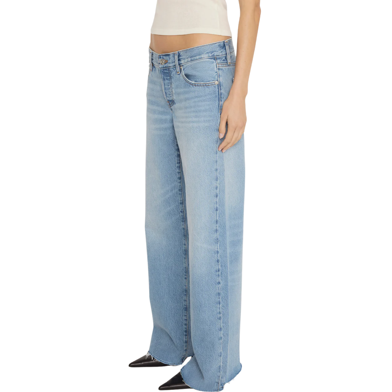 The Pixie Gray Dodger Offset Hem