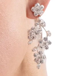 Adeline Earrings Crystal