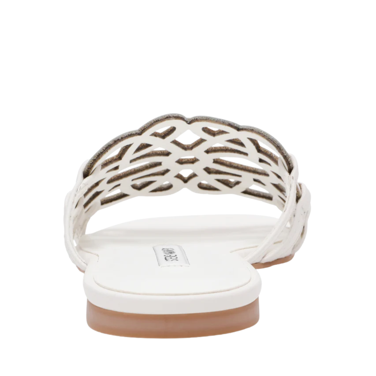 Lotus White Sandals