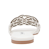 Lotus White Sandals