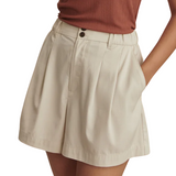 Tansy Woven Shorts Ivory