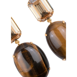 Xiomara Earrings Tigers Eye