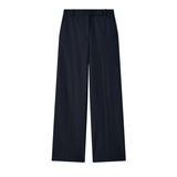 Yukio Navy Gabardine Stretch Trousers