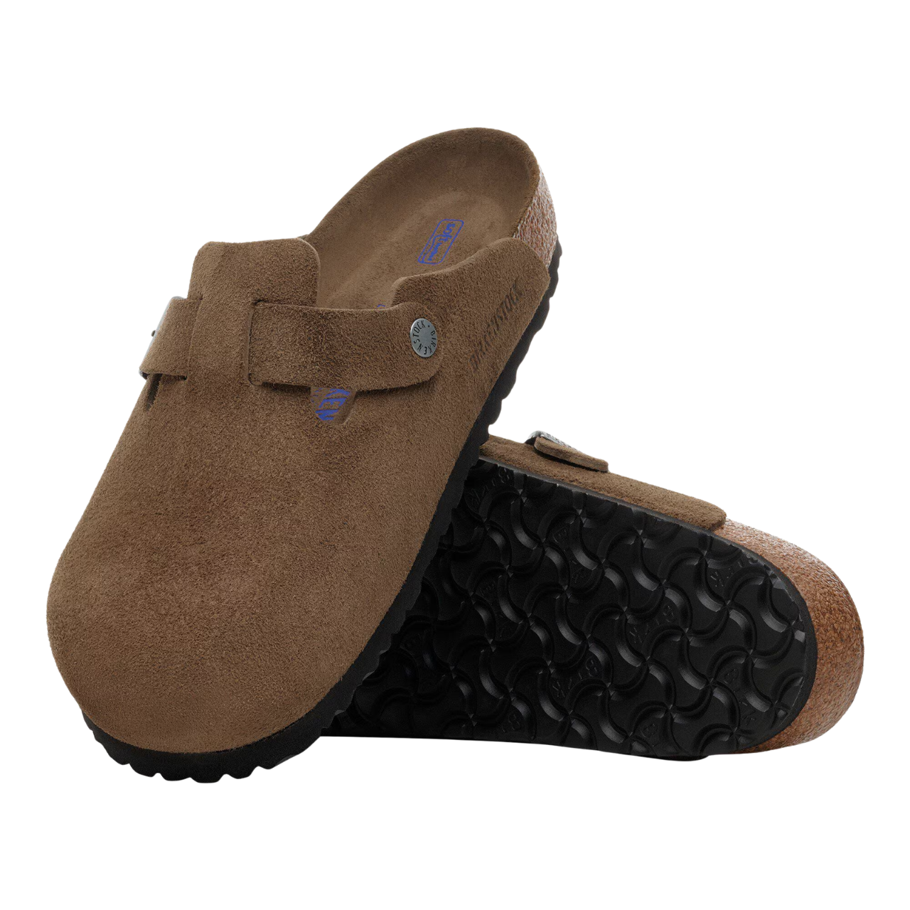 Boston Soft Footbed Clogs Dark Tea