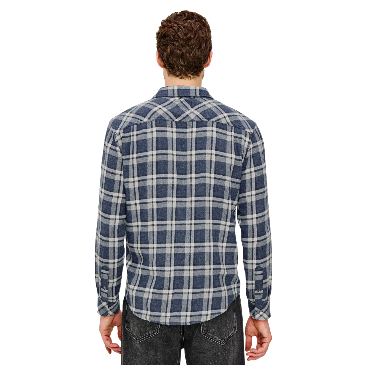 Lennox Men's Shirt Nocturne Shimmer