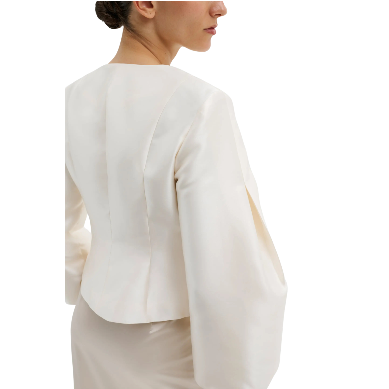 Vendela Balloon Sleeve Blouse Ivory