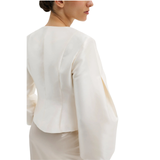 Vendela Balloon Sleeve Blouse Ivory