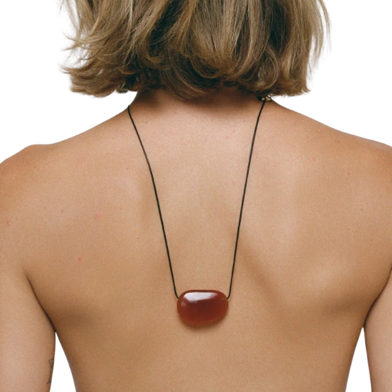 Julia Necklace Red/Black