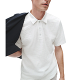 Classic Men's Flame Polo White