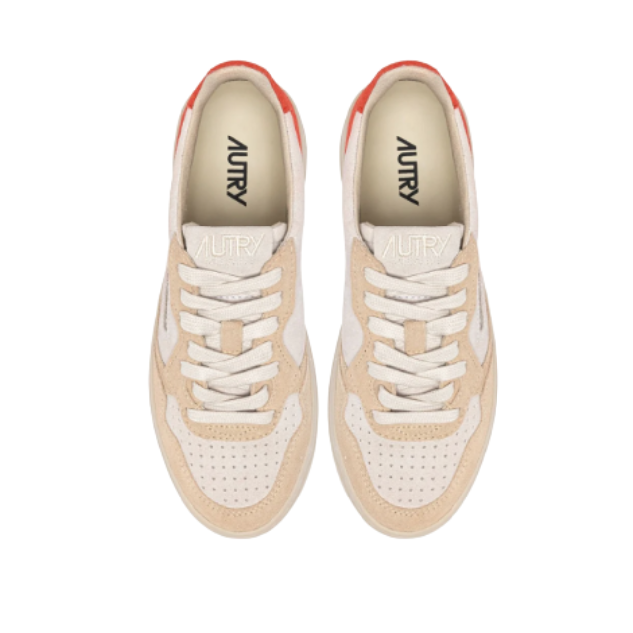 Medalist Suede Sand Fire Trainers