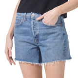 Parker Long Denim Shorts