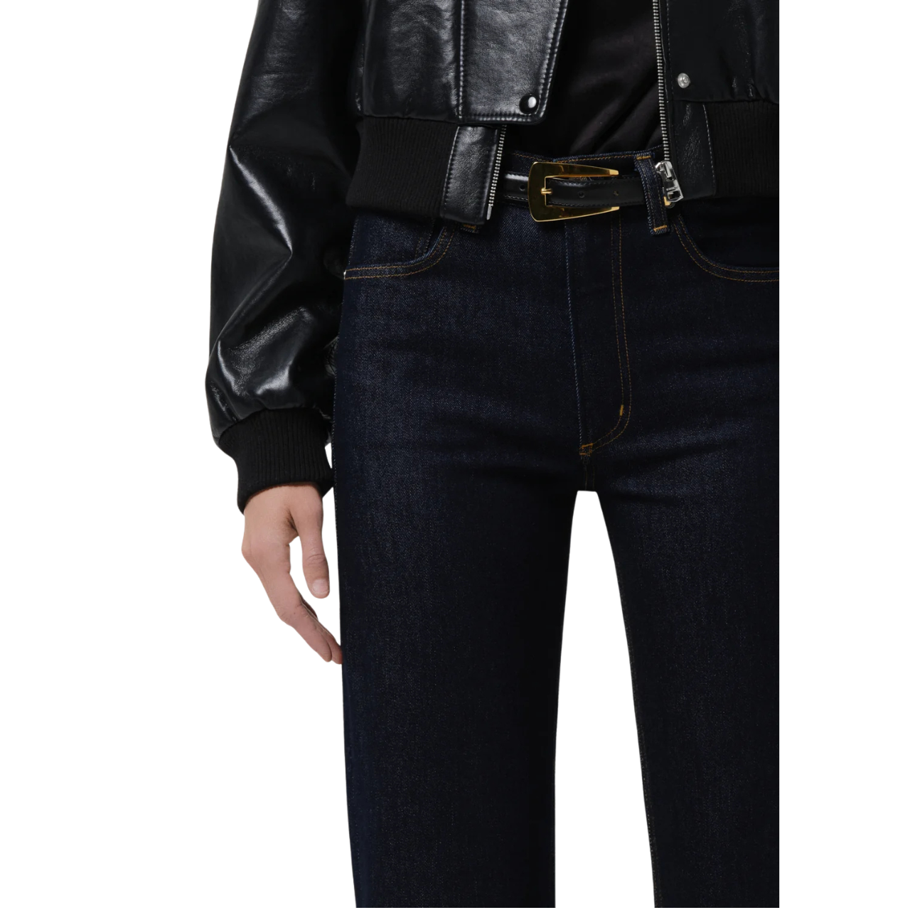 Palma Inky Deep Indigo Straight Leg Jeans