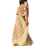 Zinnia Skirt Salt