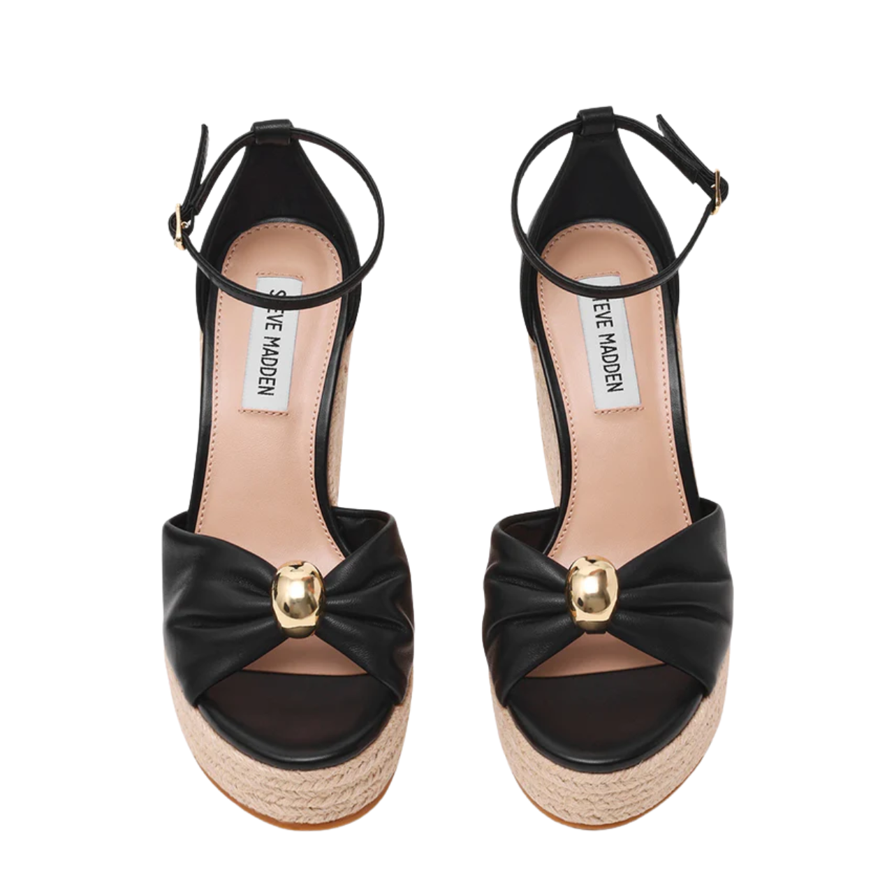 Taliya Wedge Sandals Black